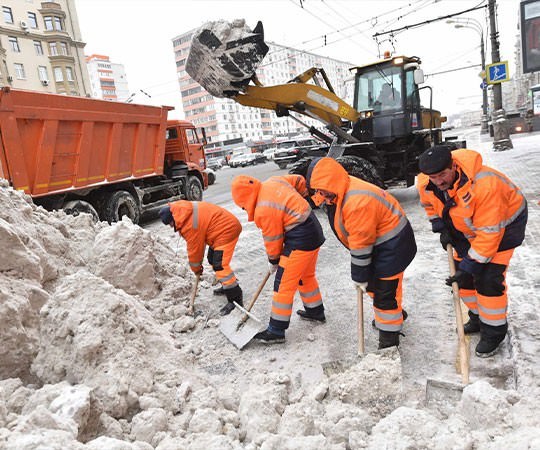 Уборка снега в Пензе и  Пензенской области